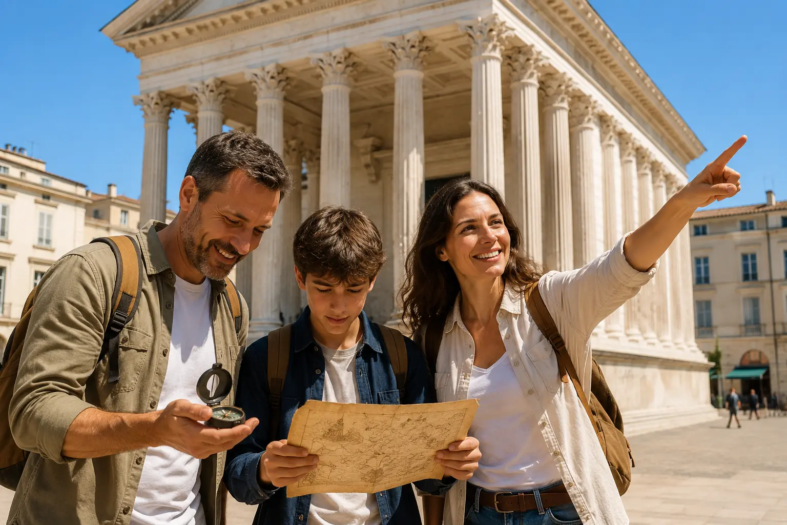 Une visite de Nîmes originale